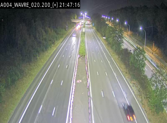 Webcam @ Wavre-sud KP 19.6, A4/E411