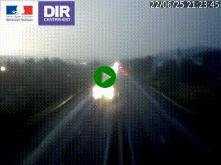 Caméra autoroute à Saint-Etienne (Les Littes) à hauteur du Ikea Saint-Etienne sur l'A72 en direction de Roanne
