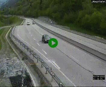 Webcam L'Hospitalet-près-l'Andorre sur N20, en direction d'Andorre