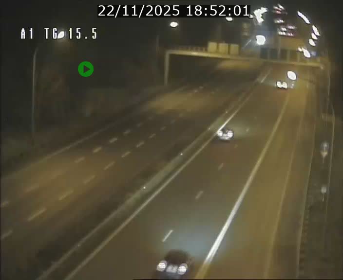 Traffic live webcam Luxembourg Munsbach - A1 direction Luxembourg - BK 15.5
