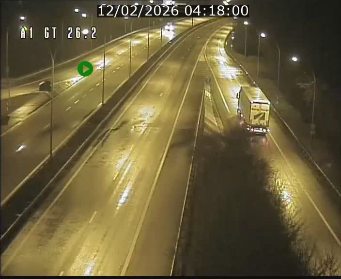 Traffic live webcam Luxembourg Grevenmacher - A1 direction Allemagne - BK 26.2