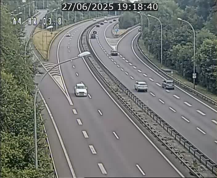 Webcam traffic A4 Luxembourg - BK 3.8 - Leudelange (direction Esch sur Alzette)