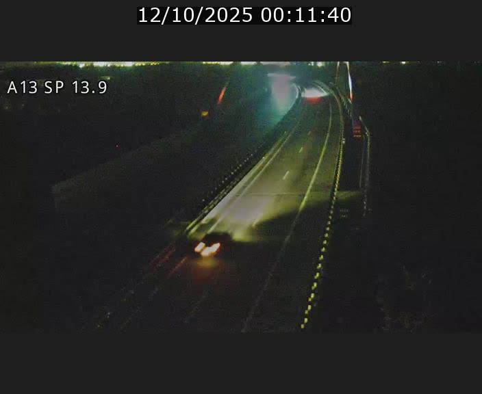 Traffic live webcam Luxembourg Kayl - A13 direction Esch-sur-Alzette/Luxembourg-ville - BK 13.9