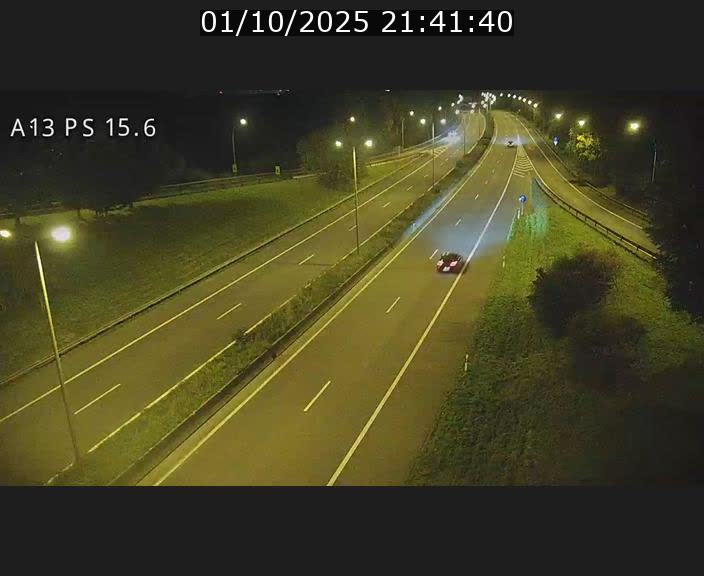 Traffic live webcam Luxembourg Kayl - A13 direction Dudelange - BK 15.6