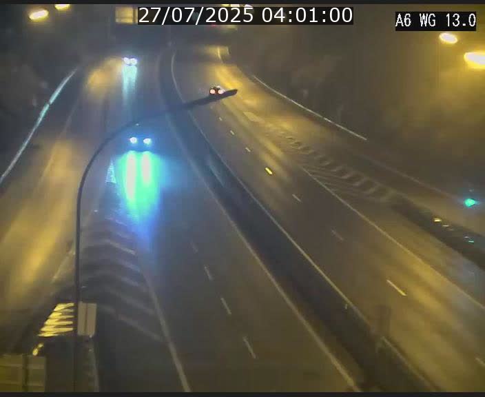 Traffic live webcam Luxembourg Mamer - A6 - BK 13 - direction Luxembourg/France/Allemagne
