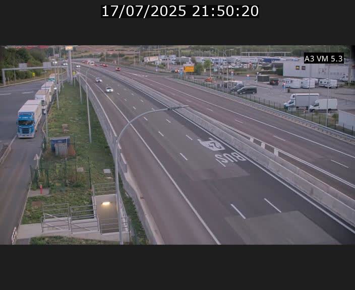 Traffic live webcam Luxembourg Aire de Berchem - A3 - BK 5 - direction France