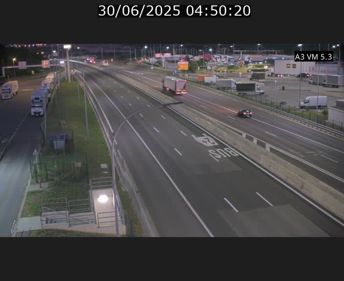 Traffic live webcam Luxembourg Aire de Berchem - A3 - BK 5 - direction France