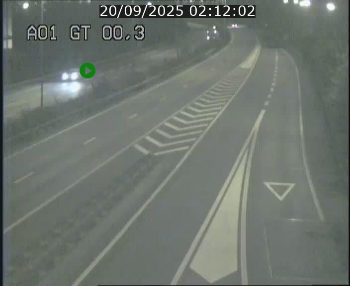 Traffic live webcam Luxembourg Croix de Gasperich - A1 direction Kirchberg - BK 0.3