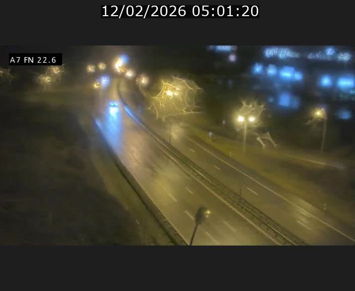 Caméra trafic Luxembourg - A7, Colmar-berg direction Mersch