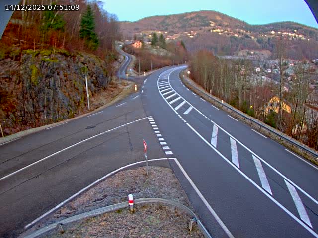 Caméra autoroute France - N66, col du Bussang direction Remiremont