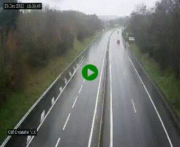 Webcam routière au début de la N10, au sud de Poitiers, proche de la jonction avec l'A10