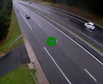 Caméra autoroute A75 à hauteur du col des Issartets en direction de Montpellier