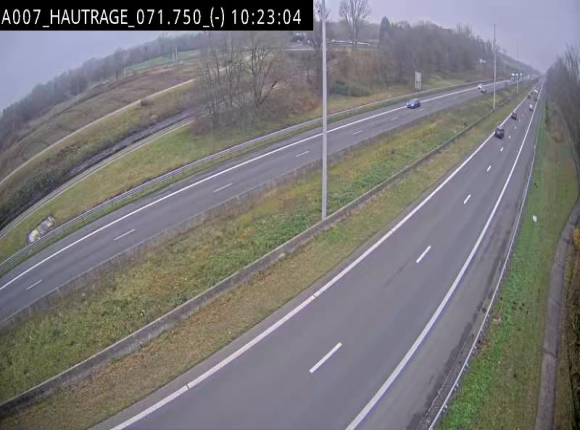 Webcam autoroute Belgique - Hautrage - E19 - BK 71.7