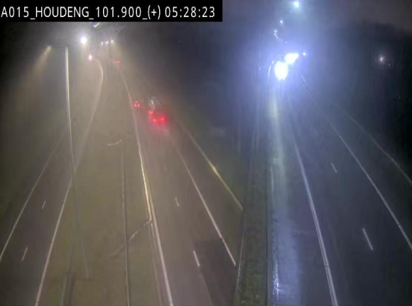 Webcam autoroute Belgique - Houdeng-Goegnies - Jonction E19/E42 direction Tournai/Mons - BK 101.85