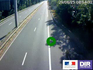 Webcam sur la nationale N90 à Gilly-sur-Isère, en direction et à proximité d'Albertville