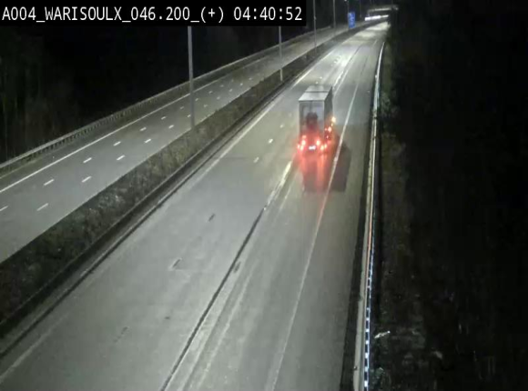 Webcam autoroute Belgique - Warissoulx - E411 - BK 46.2