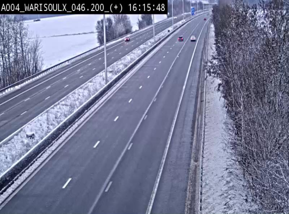Webcam autoroute Belgique - Warissoulx - E411 - BK 46.2