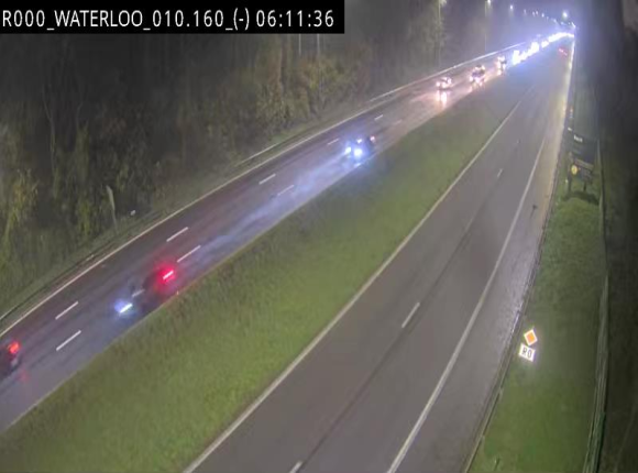 Webcam autoroute Belgique - Waterloo - R0 (ring de Bruxelles) - BK 12.3
