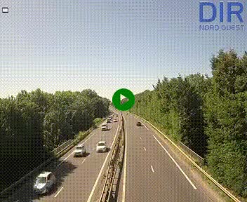 Webcam sur le périphérique de Caen (N814) à l'est de la ville, à Mondeville hauteur de la sortie 2, Presqu'île-Rives de l'Orne, au bout de l'autoroute A13