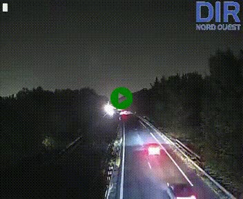 Webcam sur le périphérique de Caen (N814) à l'est de la ville, à Mondeville hauteur de la sortie 2, Presqu'île-Rives de l'Orne, au bout de l'autoroute A13