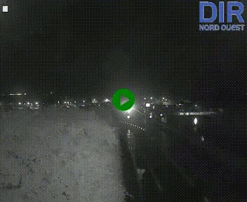 Webcam au début de l'A84 sur le périphérique Ouest de Caen (N814) à hauteur de la sortie 9, Porte de Bretagne