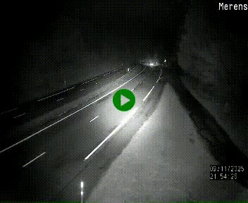 Webcam dans les Pyrénées à hauteur de Mérens-les-Vals sur N320, en direction de Pas de la Casa (Andorre)