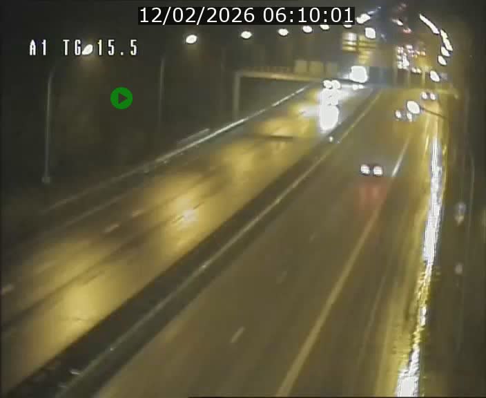 Traffic live webcam Luxembourg Munsbach - A1 direction Luxembourg - BK 15.5