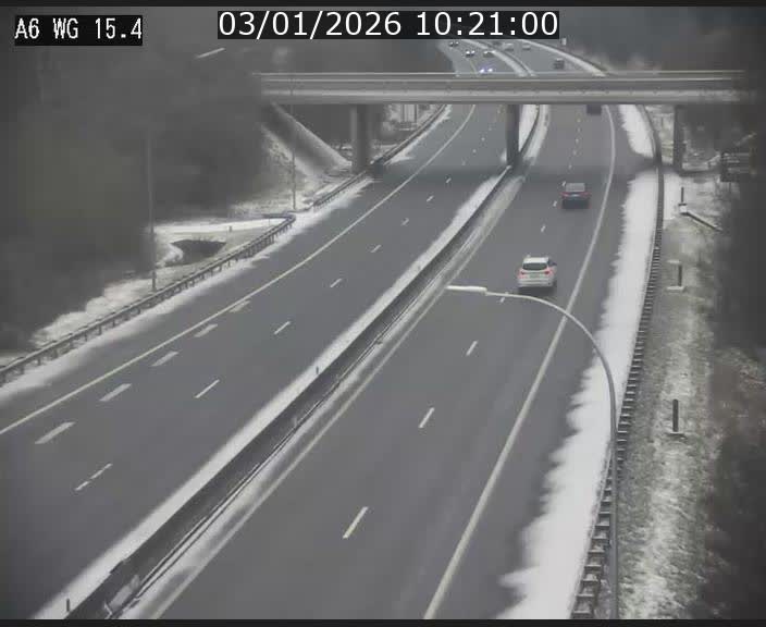 Traffic live webcam Luxembourg Capellen - A6 - BK 15.4 - direction Luxembourg/France/Allemagne