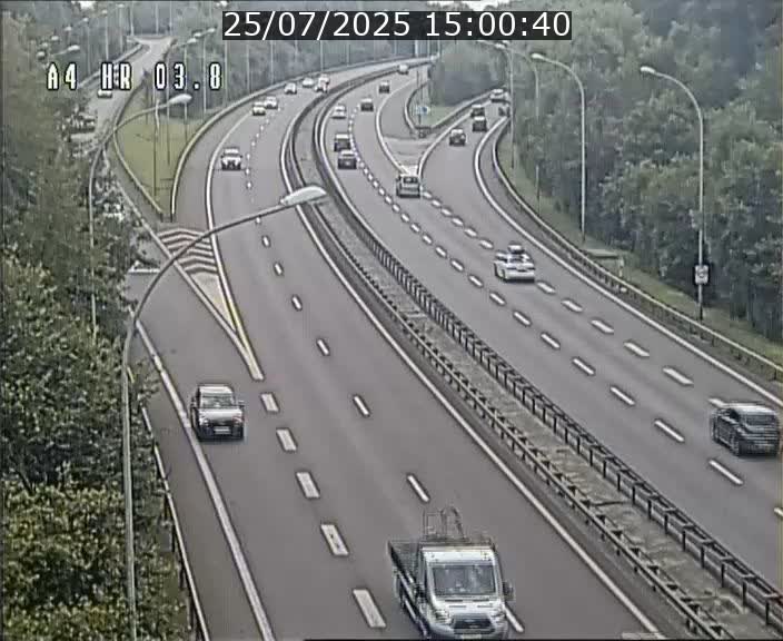 Webcam traffic A4 Luxembourg - BK 3.8 - Leudelange (direction Esch sur Alzette)
