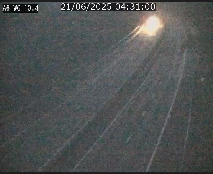 Traffic live webcam Luxembourg Mamer - A6 - BK 10.4 - direction Luxembourg/France/Allemagne