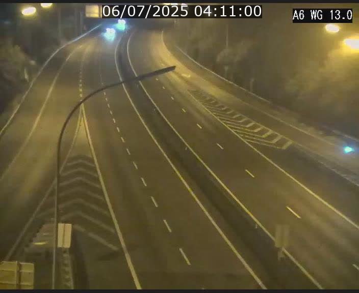 Traffic live webcam Luxembourg Mamer - A6 - BK 13 - direction Luxembourg/France/Allemagne