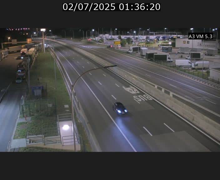 Traffic live webcam Luxembourg Aire de Berchem - A3 - BK 5 - direction France
