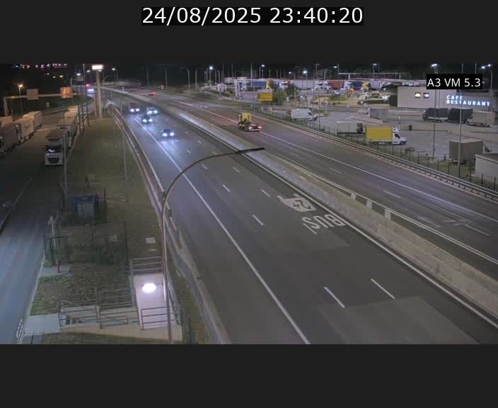 Traffic live webcam Luxembourg Aire de Berchem - A3 - BK 5 - direction France
