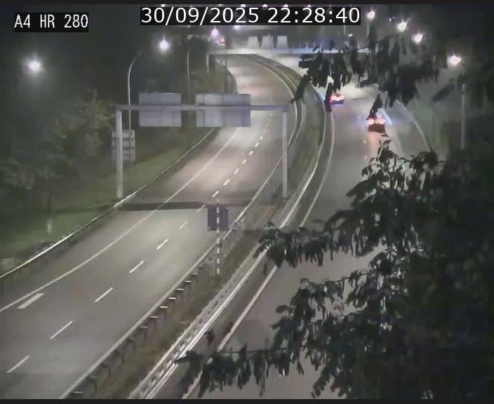 Webcam traffic A4 Luxembourg - BK 0.2 - P+R Bouillon (direction Luxembourg)