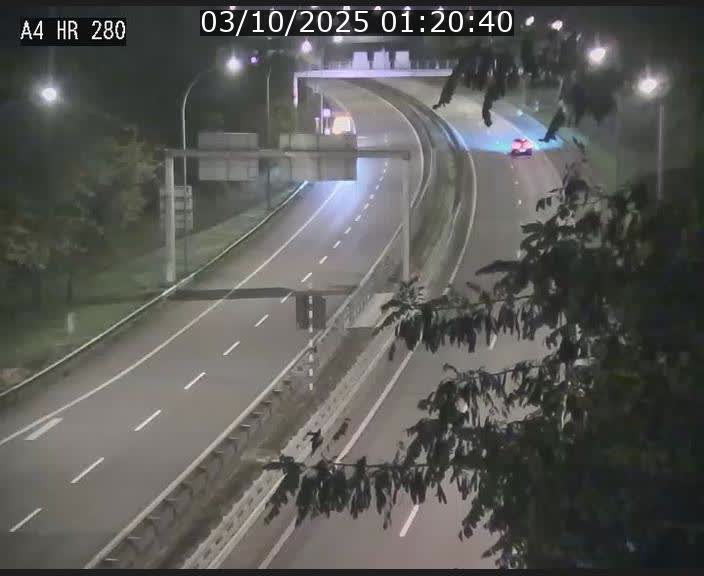 Webcam traffic A4 Luxembourg - BK 0.2 - P+R Bouillon (direction Luxembourg)