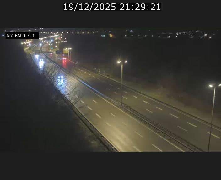 Caméra trafic Luxembourg - A7, Merscherbierg direction Mersch