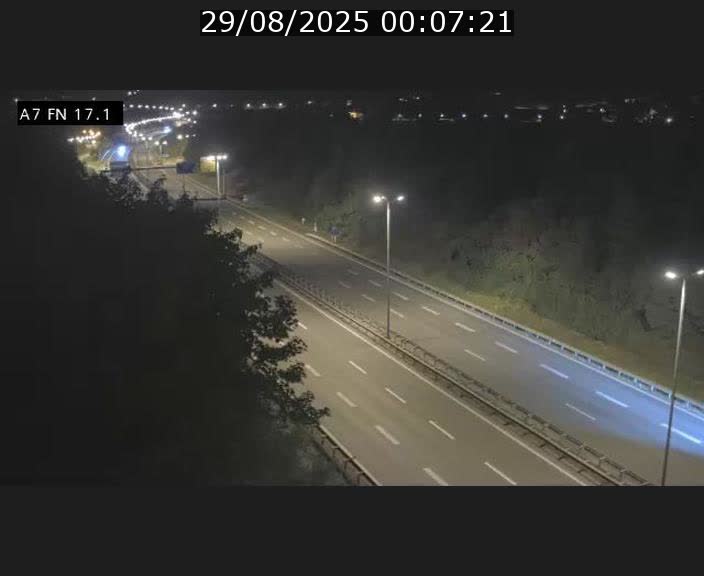 Caméra trafic Luxembourg - A7, Merscherbierg direction Mersch
