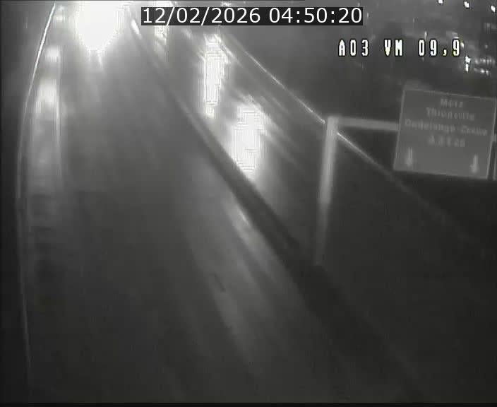 Webcam Autoroute à la Croix de Bettembourg - A3 - BK 9.9 - direction France