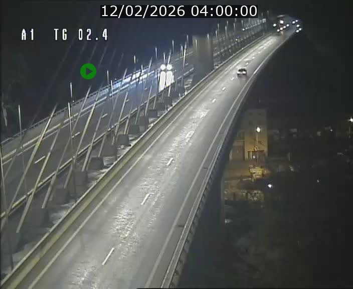 Traffic live webcam Luxembourg Sandweiler - A1 direction Luxembourg-ville - BK 2.4
