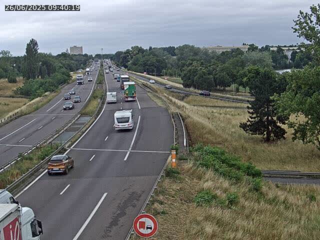 Caméra autoroute France - A31, Metz-centre direction Thionville