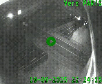 Clone of Caméra routière sur l'autoroute A20 au nord de Limoges, à la jonction avec la N520. Vue orientée vers Paris