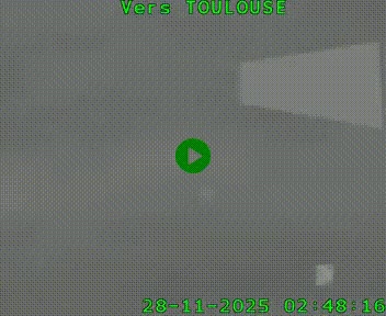 Caméra routière sur l'autoroute A20 à Noailles, en périphérie de Brive-la-Gaillarde. Vue orientée vers Toulouse