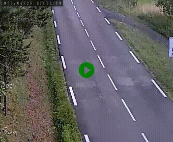 Caméra routière France - N102, au niveau du col de Montmirat à Saint-Etienne-du-Valdonnez à 1039 mètres d'altitude