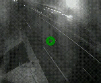 Caméra autoroute A75 à hauteur du col des Issartets en direction de Montpellier