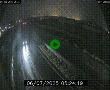 Webcam sur la N165 à hauteur de Caudan, dans le Morbihan.