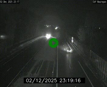 Webcam sur le périphérique de Rennes (N136) à hauteur de Maurepas, au nord de la ville