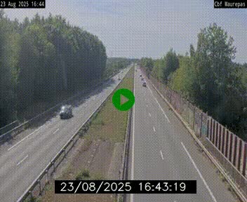 Webcam sur le périphérique de Rennes (N136) à hauteur de Maurepas, au nord de la ville