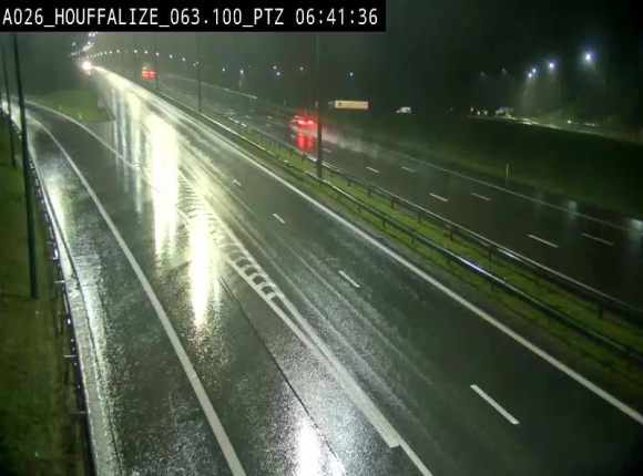 Caméra autoroute Belgique - Houffalize, E25 direction Liège