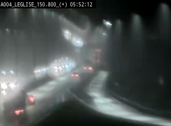 Caméra autoroute Belgique - Côte de Léglise, E411(A4) direction Luxembourg