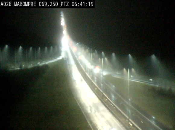 Webcam E25 (A26) à Mabompré. Vue orientée vers Liège